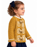 Mendigoizale - Kaiku para bebe niña Beige y Marron - Trajes vascos