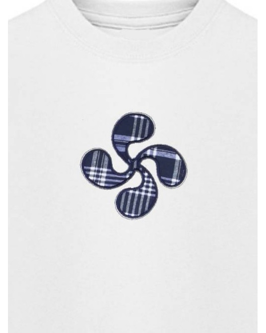 Camiseta Bebe Lauburu Bordado