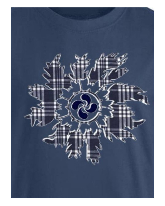 Camiseta Hombre Azul...