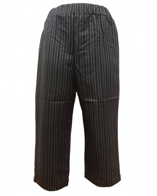 Pantalon Aldeano Raya Gris Infantil