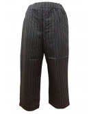 Pantalon Aldeano Raya Gris Infantil - Pantalones Trajes Regionales