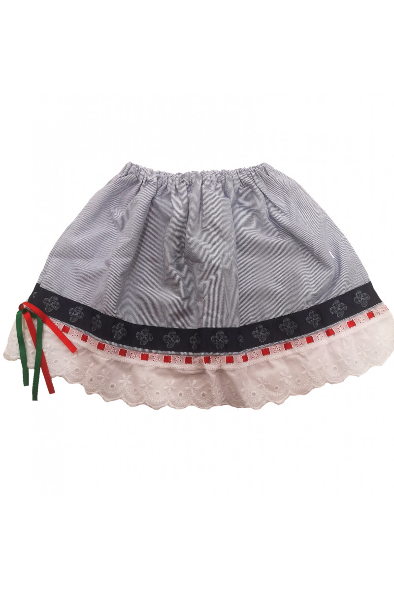 Falda Haurra Mil Rayas - Euskal Jantzi Tradizionalak