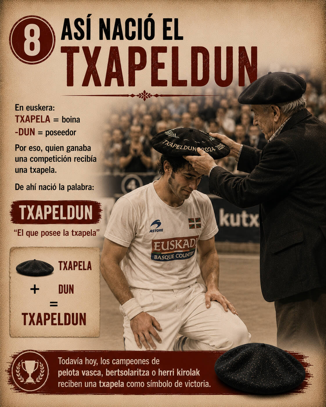 Txapela - Laugelu Euskal Jantziak - Trajes Regionaales Vascos